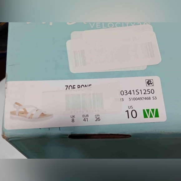 LifeStride Women's Zoe Sport Sandal in Bone, 10W - Picture 4 of 5